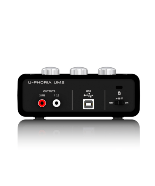 Behringer U-Phoria UM2 – Interfaz de Audio USB - Imagen 3
