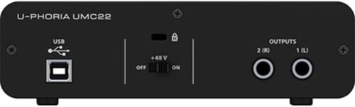 Behringer U-phoria UMC22 – Interfaz de Audio USB - Imagen 2